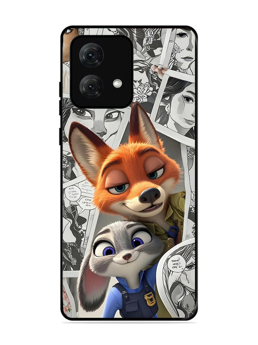 Motorola Moto G84 Cute Nick wilde and judy hopps