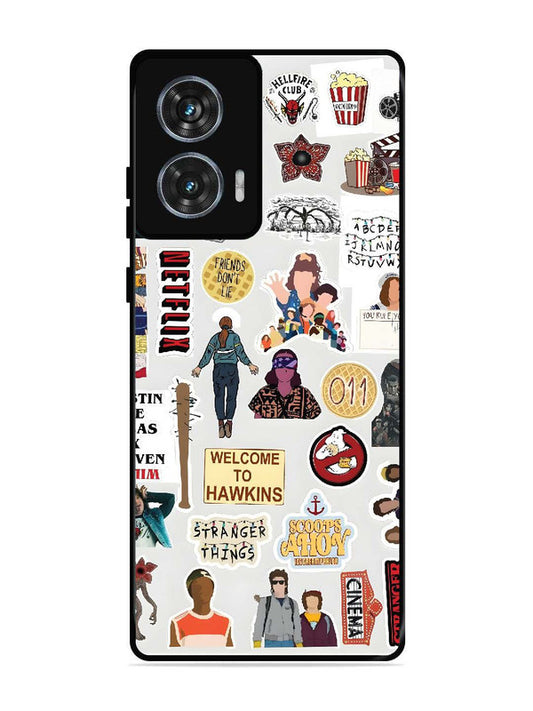 Motorola Moto G85 Stranger Things Sticker 2