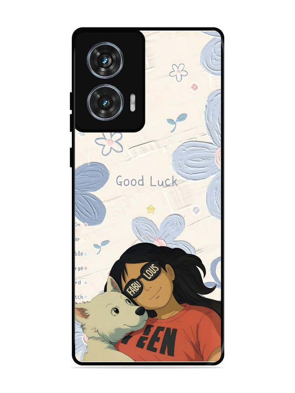 Motorola Moto G85 | 2D Metal | Fabulous and Good Luck | MO-G85-424