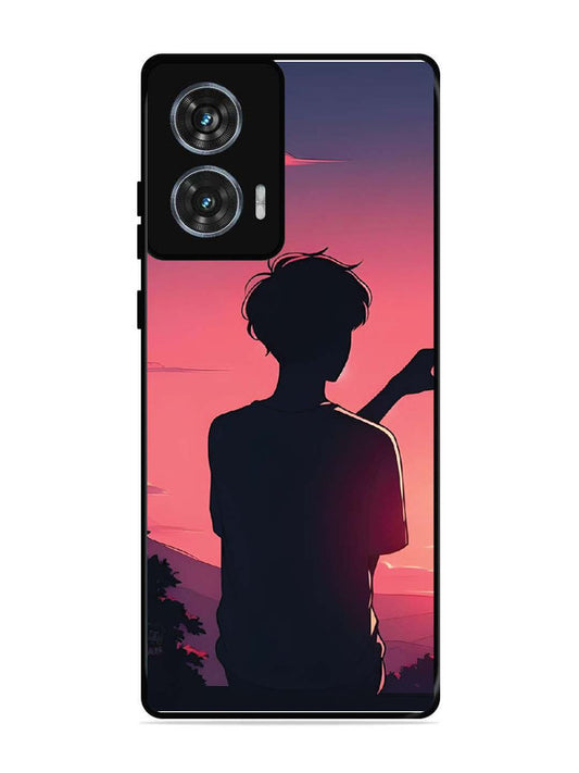 Motorola Moto G85 Love Heart with Hand Boy