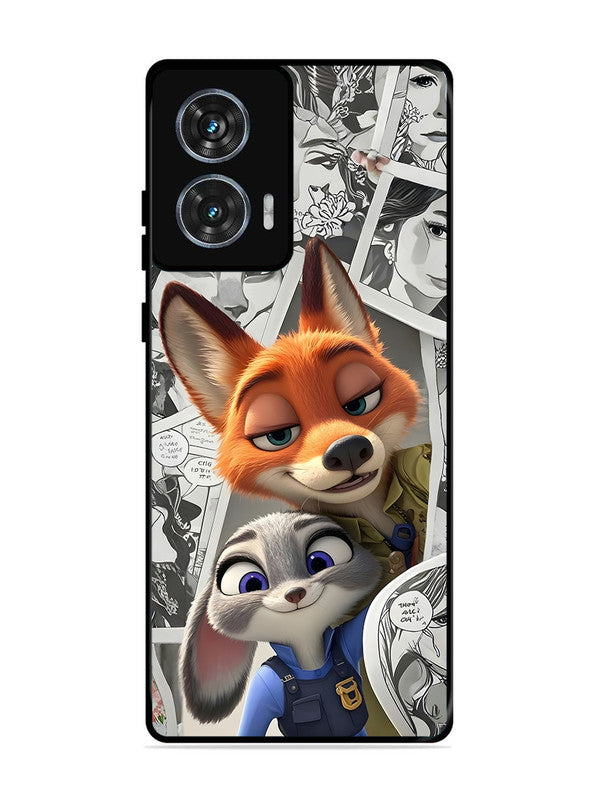 Motorola Moto G85 Cute Nick wilde and judy hopps