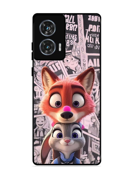 Motorola Moto G85 Cute Nick wilde and judy hopps 2