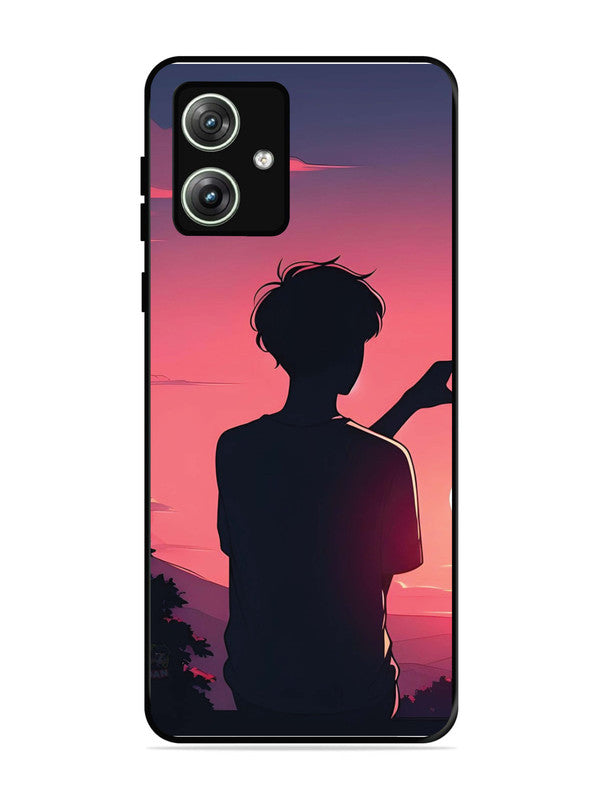 Motorola Moto G64 5G Love Heart with Hand Boy