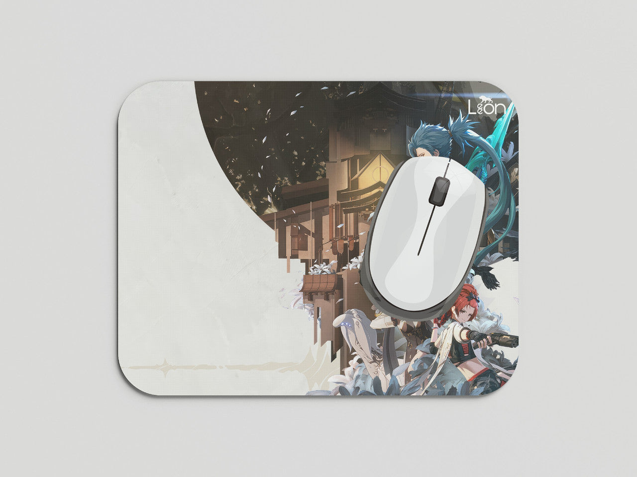 Wuhtering Waves Characters Mousepad