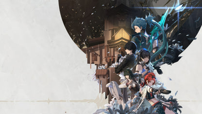 Wuhtering Waves Characters Mousepad