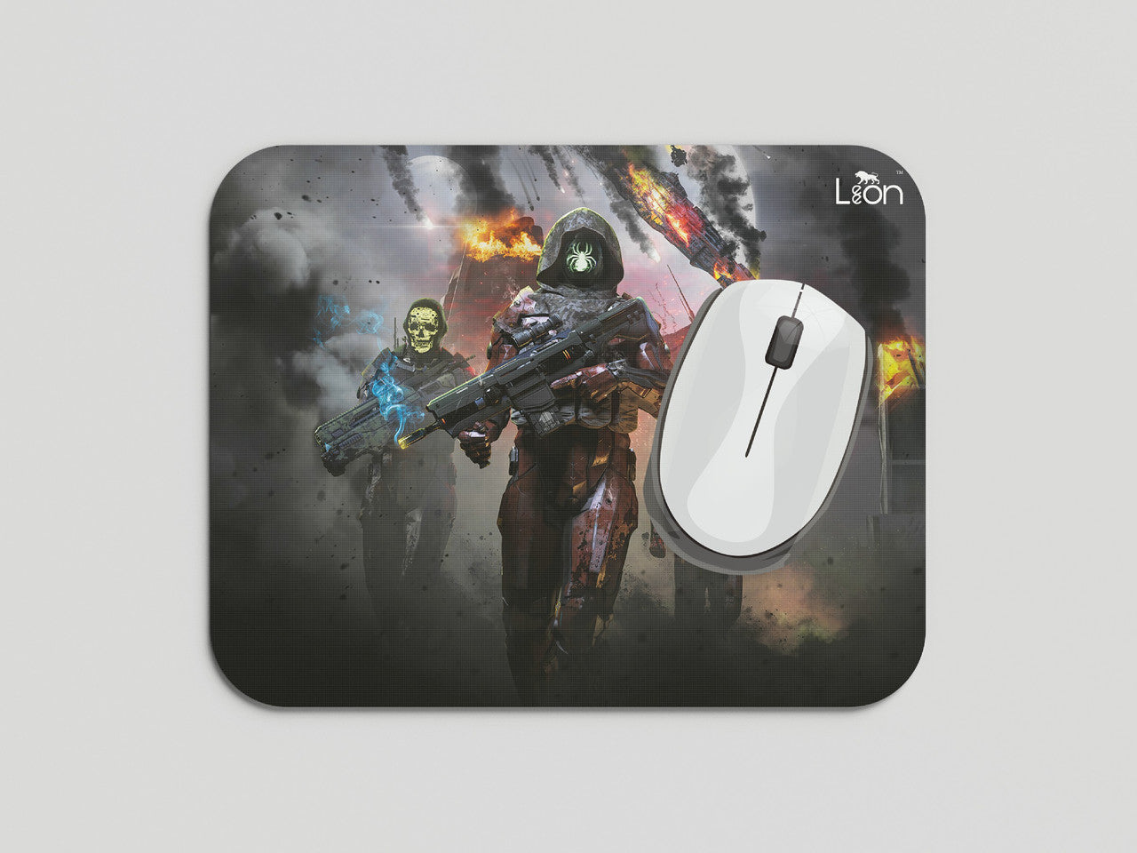 Sci-Fi Soldiers Mousepad