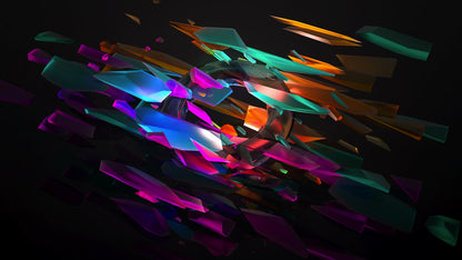 Abstract Colorful Mousepad