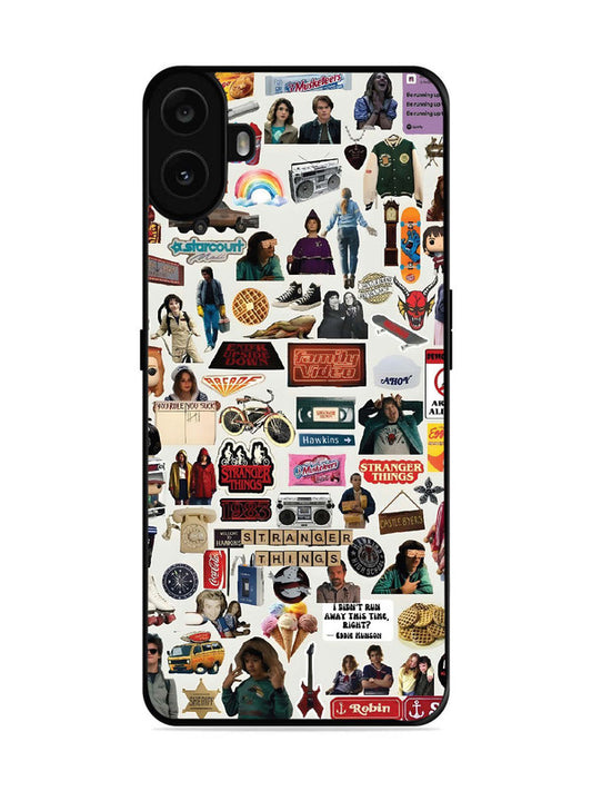 Nothing CMF Phone 1 Stranger Things Sticker 1