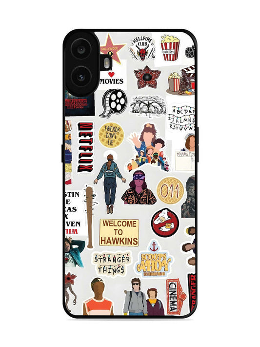 Nothing CMF Phone 1 Stranger Things Sticker 2