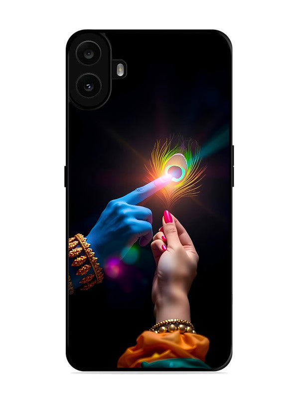 Nothing CMF Phone 1 | 2D Metal | Radha Krishna touching feather | NO-CMFP1-454