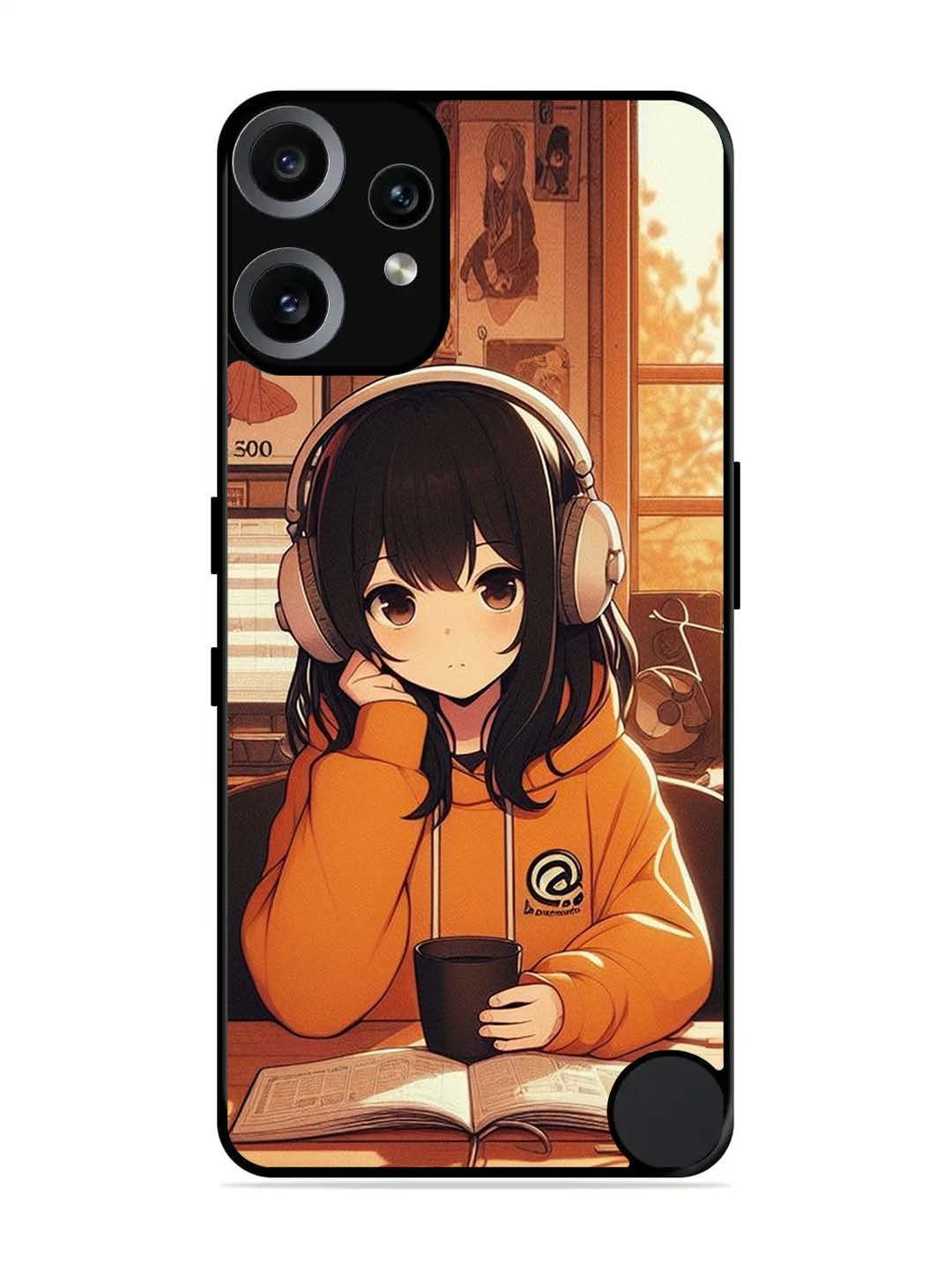 Nothing CMF Phone 2 Pro Cute Girl listening Music