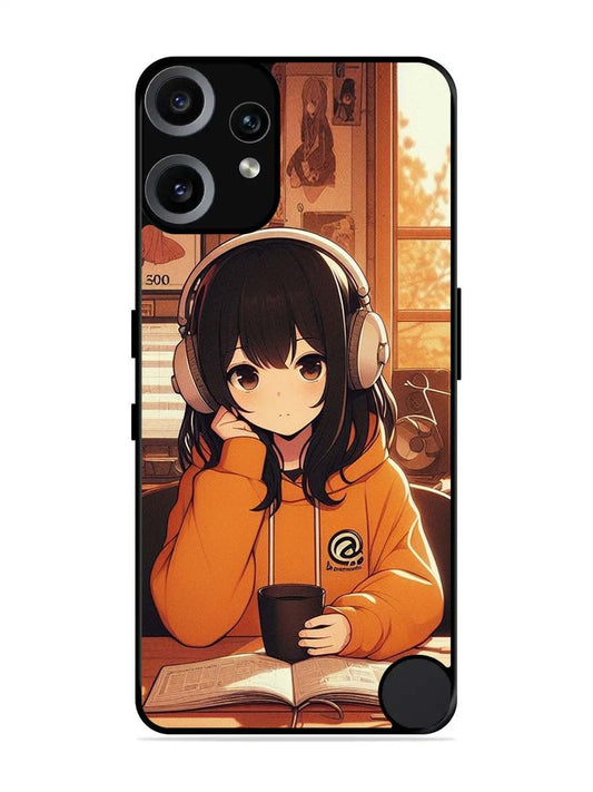 Nothing CMF Phone 2 Pro Cute Girl listening Music