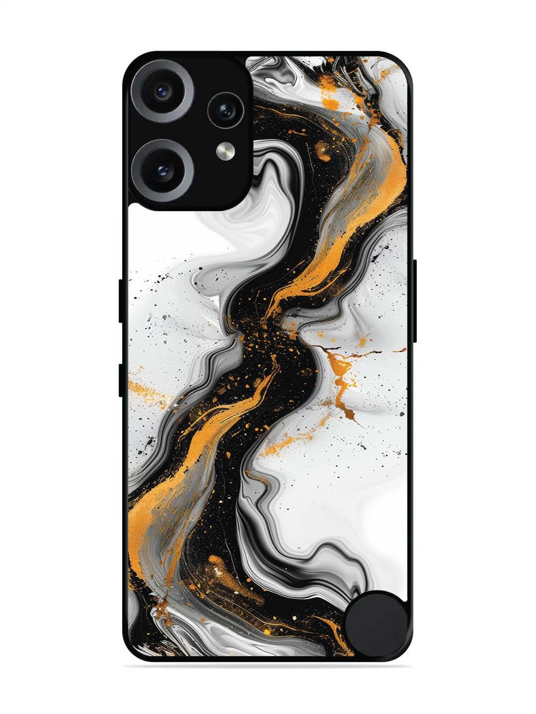 Nothing CMF Phone 2 Pro Black And Golden Marble Essence