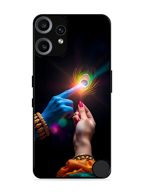 Nothing CMF Phone 2 Pro | 2D Metal | Radha Krishna touching feather | NO-CMFP2P-454