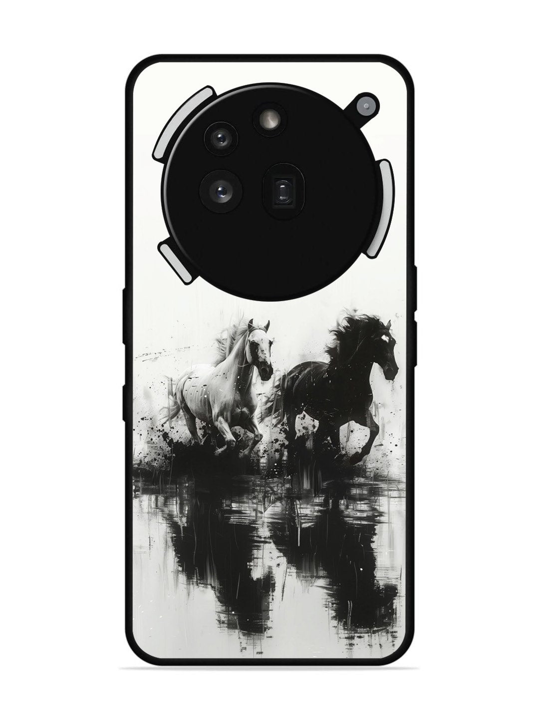Nothing Phone 3a Pro 5G Black & White Horse