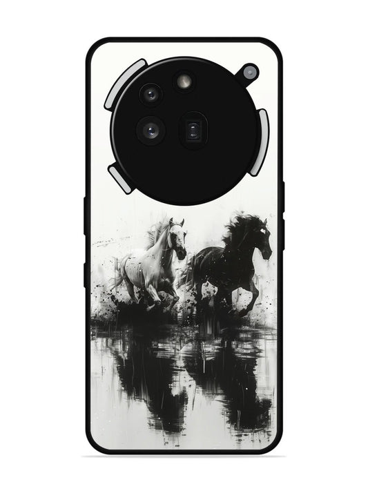 Nothing Phone 3a Pro 5G Black & White Horse