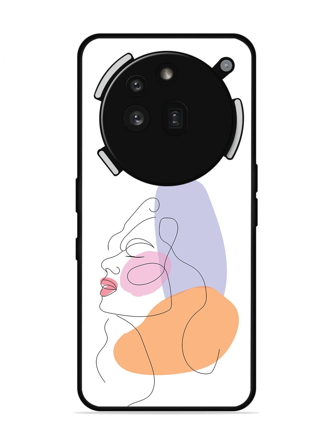 Nothing Phone 3a Pro 5G Line Art Girl Face