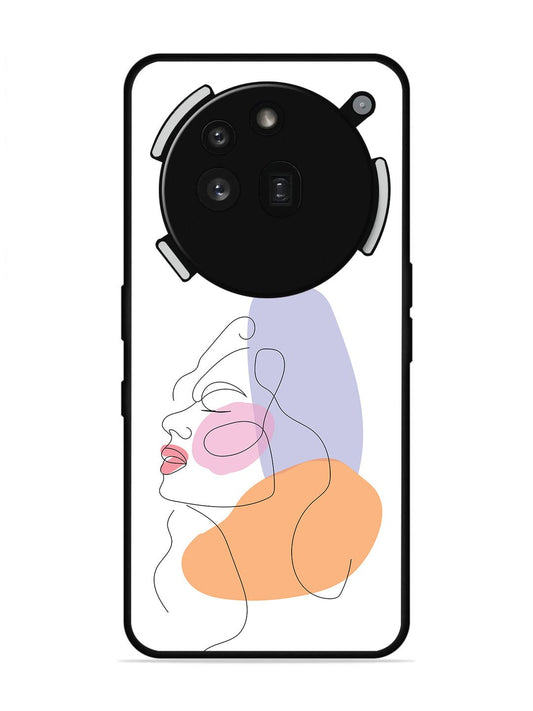 Nothing Phone 3a Pro 5G Line Art Girl Face