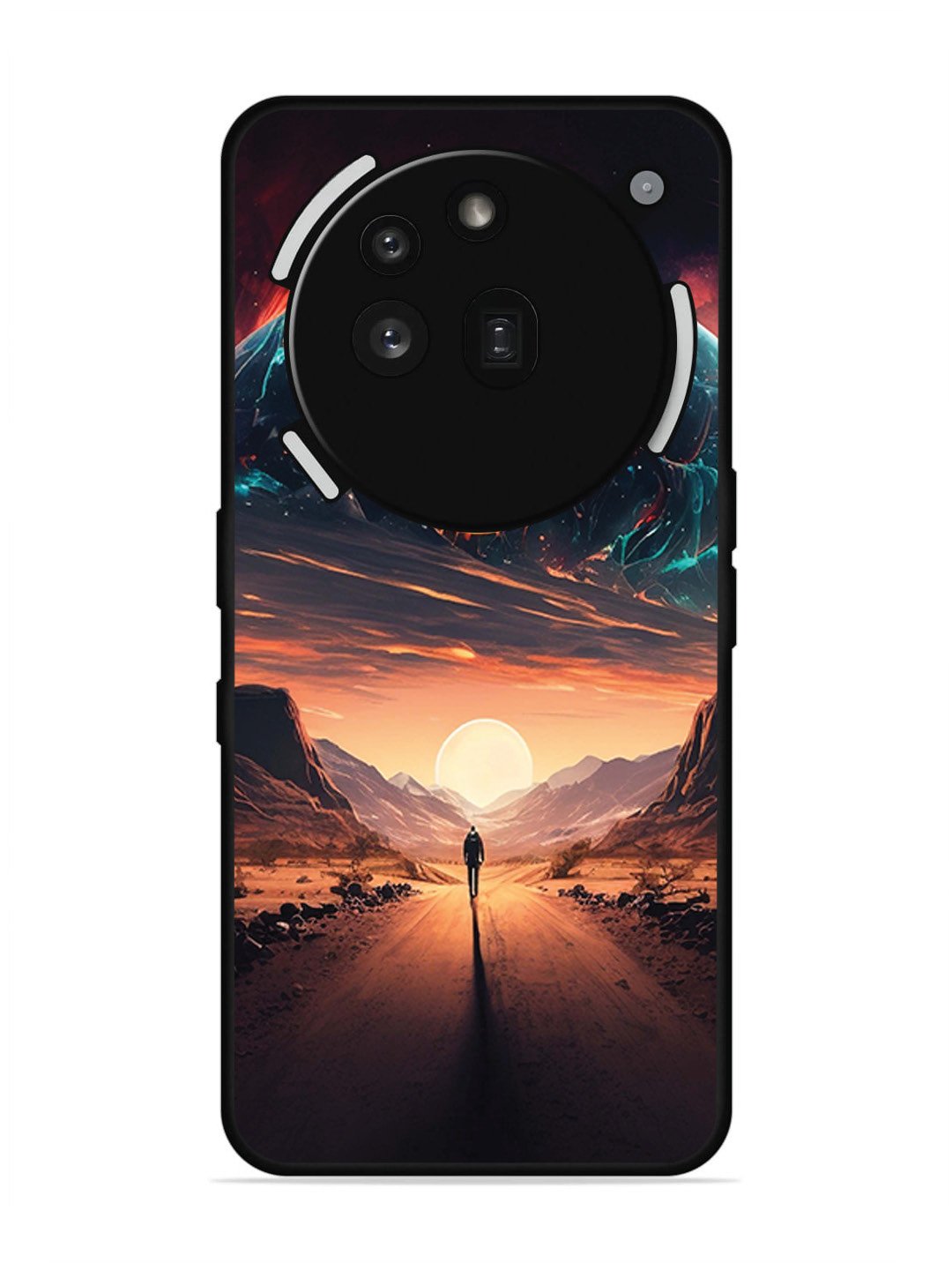 Nothing Phone 3a Pro 5G Sunset with space scene