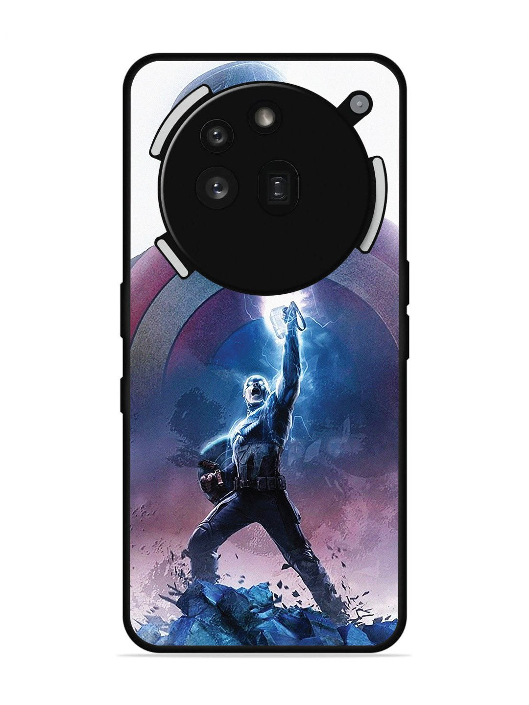 Nothing Phone 3a Pro 5G captain-america-thor-hammer-lightning