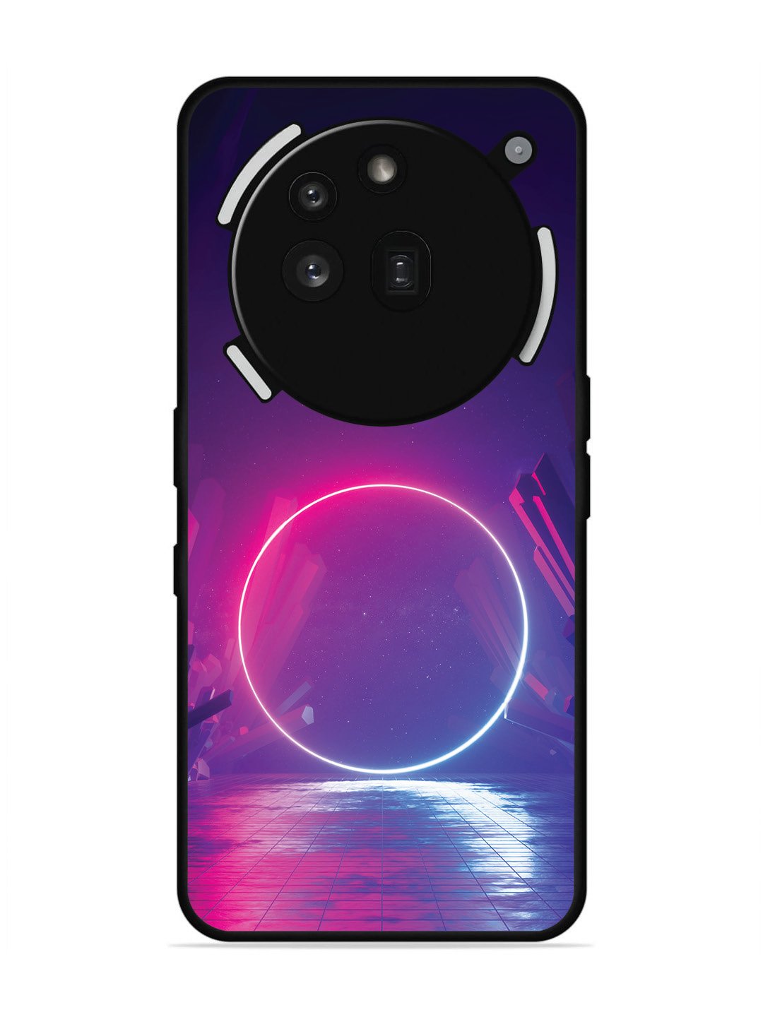 Nothing Phone 3a Pro 5G abstract with Neon Light