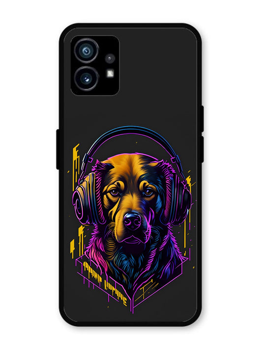 Nothing Phone 1 Music Lover Dog