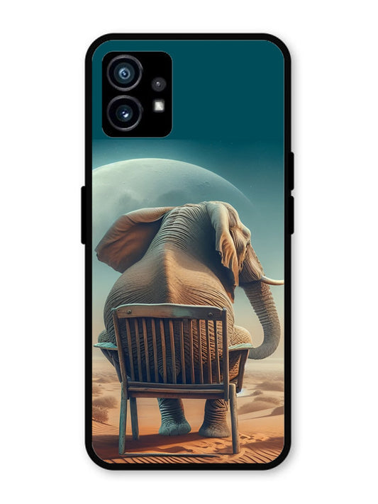 Nothing Phone 1 Baby Elephant om chair