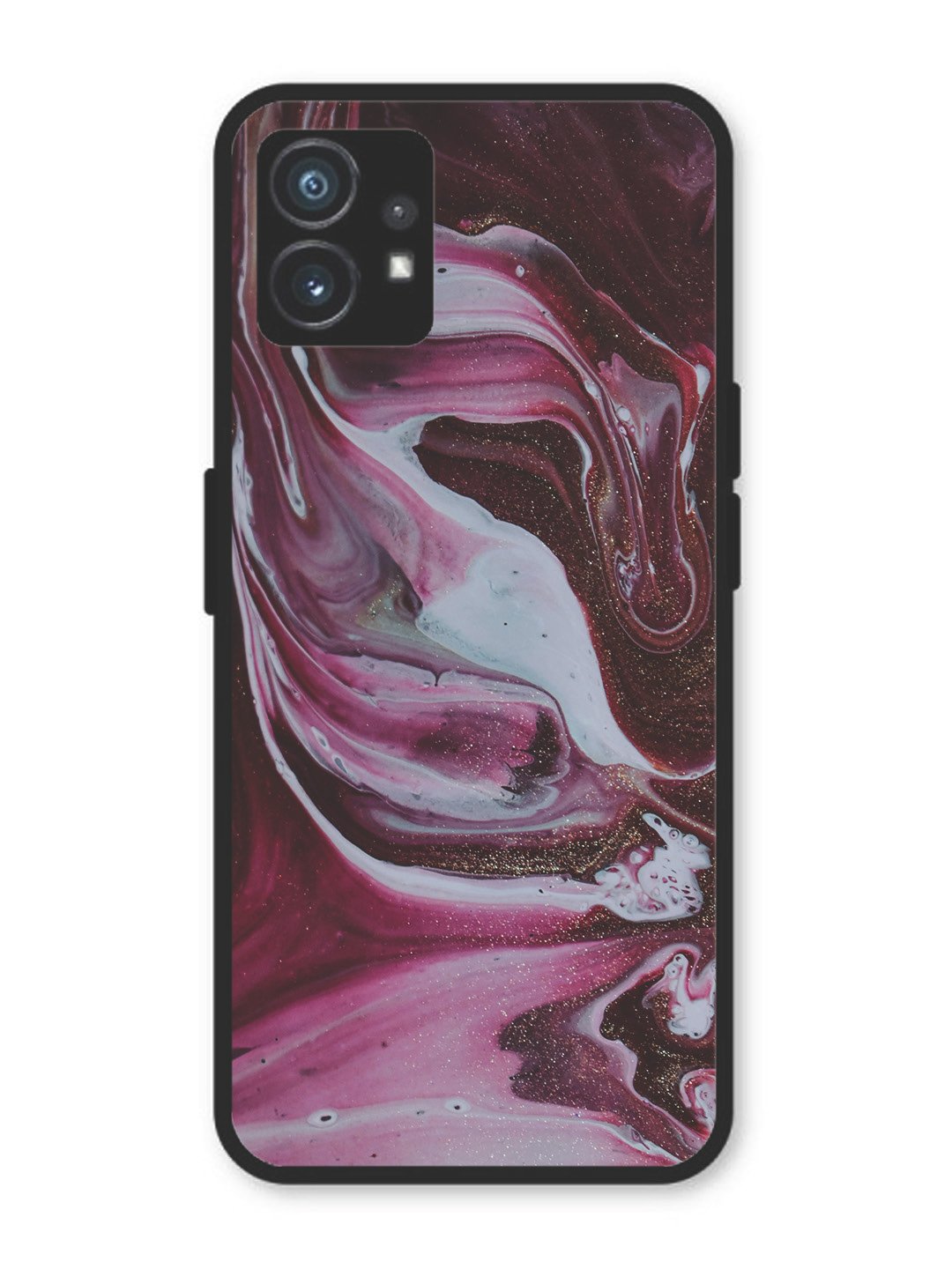 Nothing Phone 1 Pink And Golden Marble