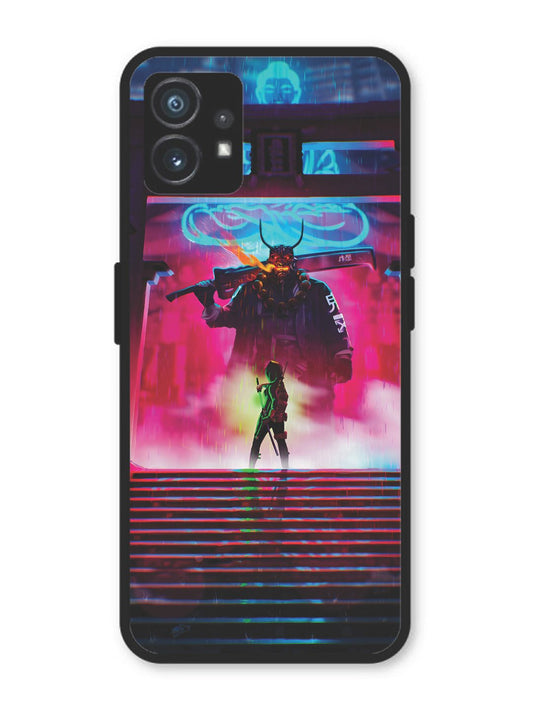 Nothing Phone 1 Cyberpunk Yokai Monster