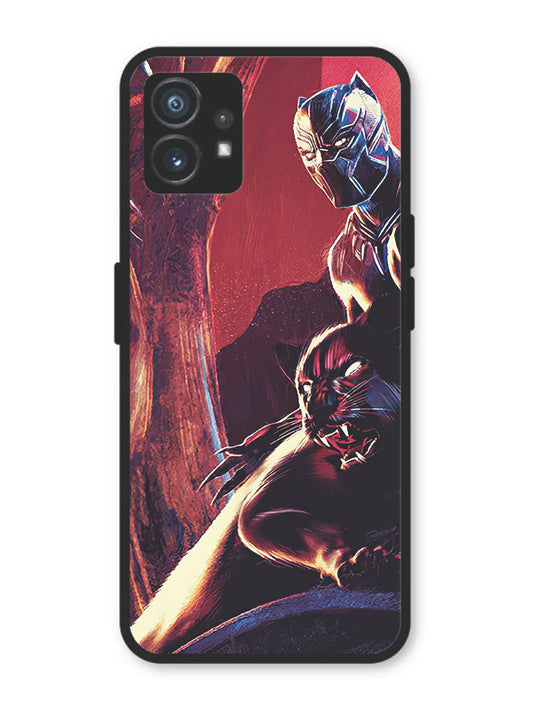 Nothing Phone 1 black-panther-marvel-comics