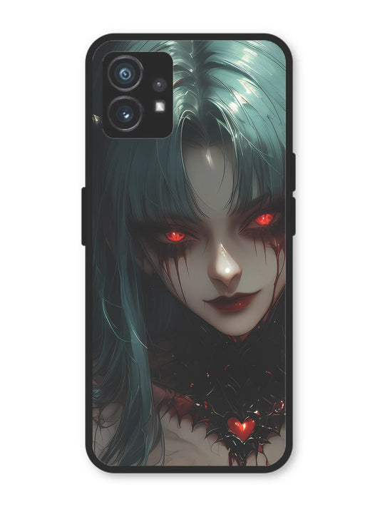 Nothing Phone 1 succubus-demon-anime-girl-red-eyes