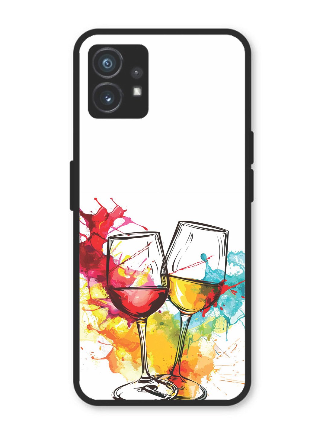 Nothing Phone 1 Colorful wine glasses