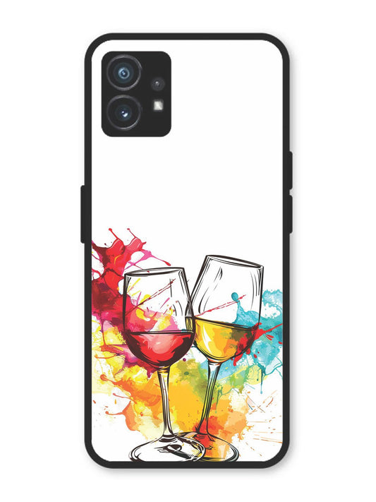 Nothing Phone 1 Colorful wine glasses