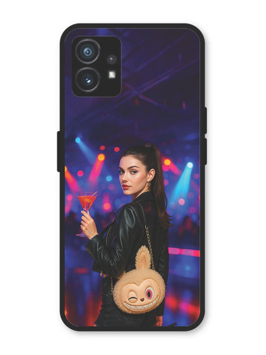 Nothing Phone 1 Girl with Labubu Purs