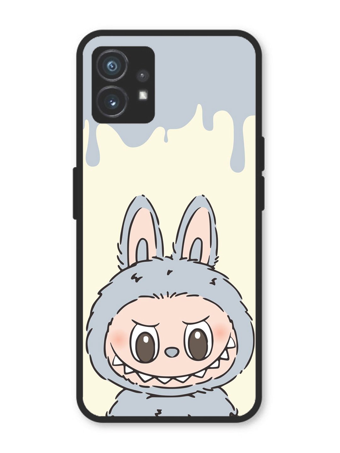 Nothing Phone 1 Labubu Closeup Blue