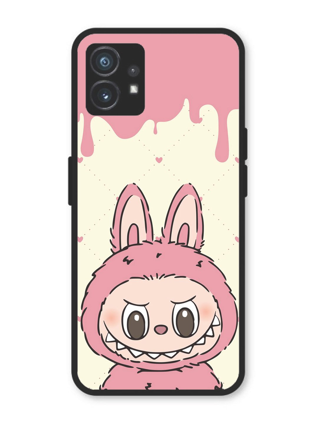 Nothing Phone 1 Labubu Closeup Pink