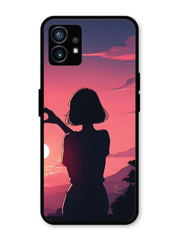 Nothing Phone 1 Love Heart with Hand Girl