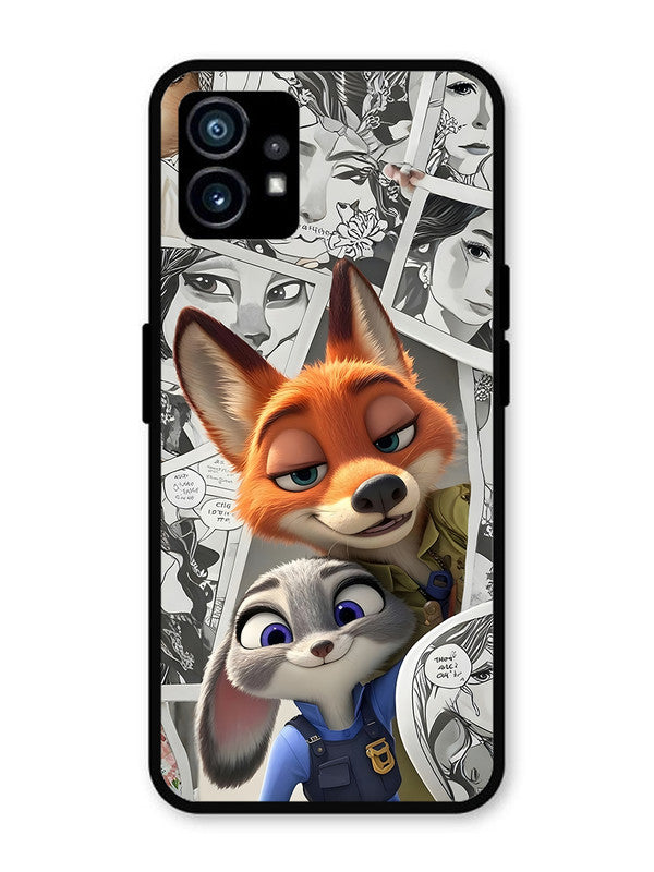 Nothing Phone 1 Cute Nick wilde and judy hopps