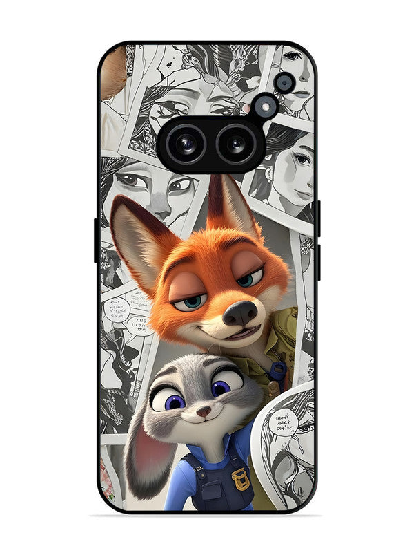 Nothing Phone 2A 5G Cute Nick wilde and judy hopps