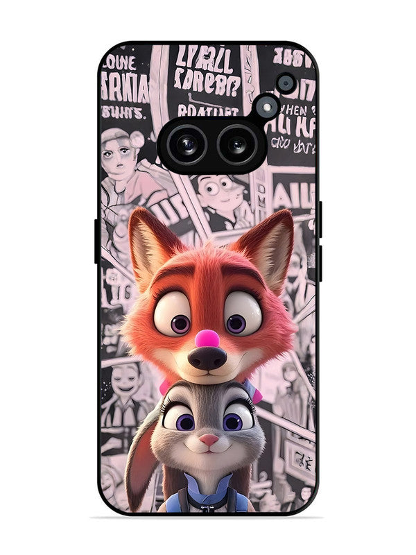 Nothing Phone 2A 5G Cute Nick wilde and judy hopps 2