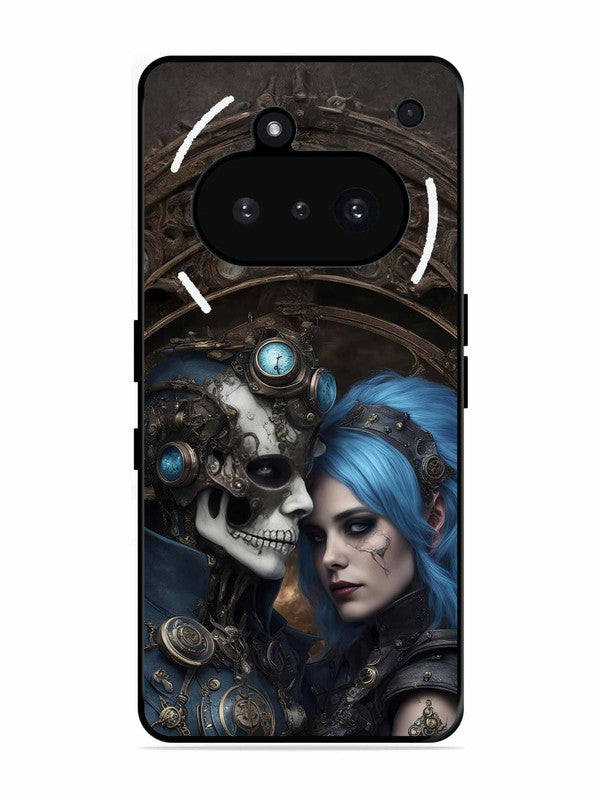 Nothing Phone 3A Skeleton & Devil Girl