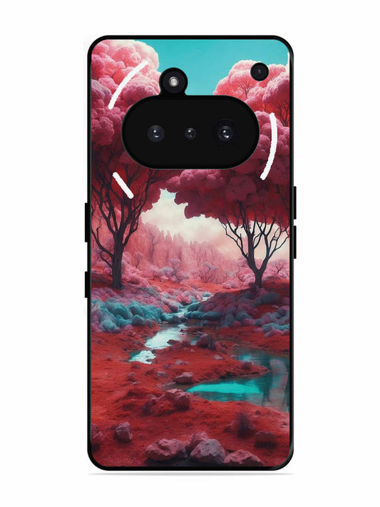 Nothing Phone 3A Pink Forest