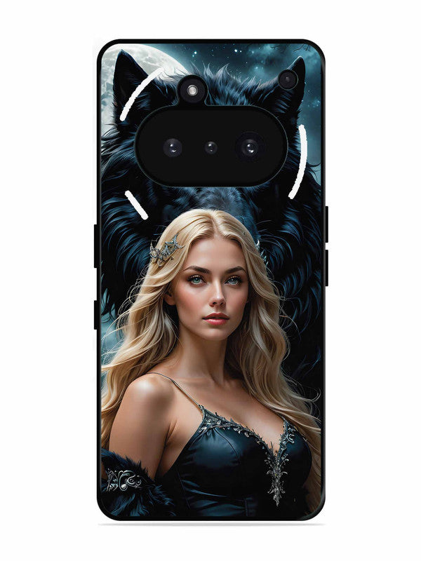 Nothing Phone 3A Wolf & Girl