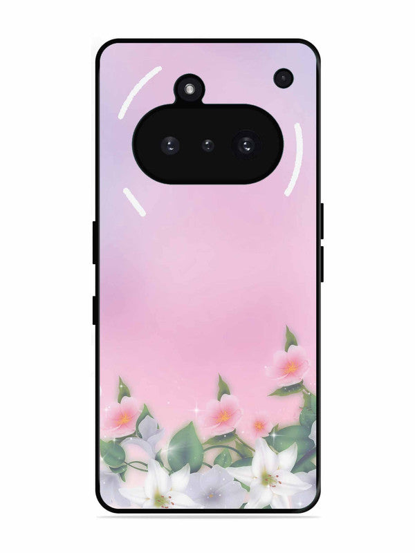 Nothing Phone 3A Pink Floral Elegance