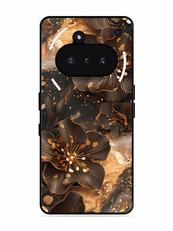 Nothing Phone 3A Golden Flowars