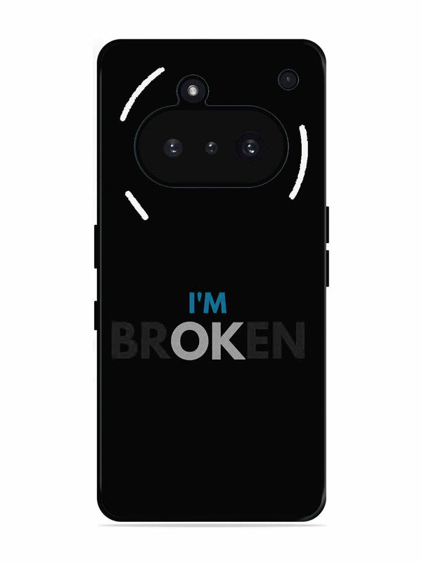 Nothing Phone 3A I'm Broken Dark Theme