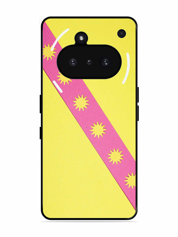 Nothing Phone 3A Pick Strip on Yellow Colour