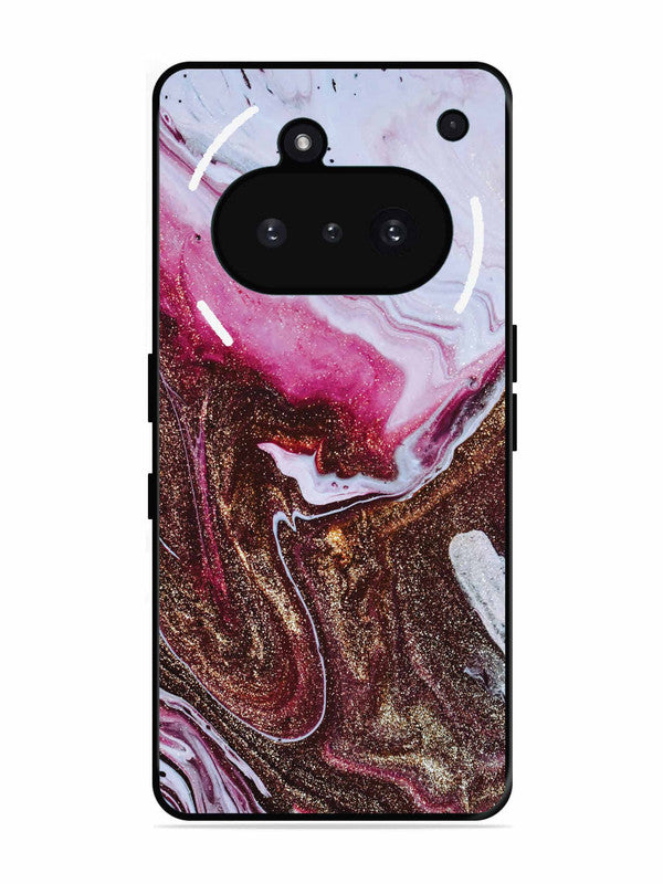 Nothing Phone 3A Elegant Rose & Gold Marble
