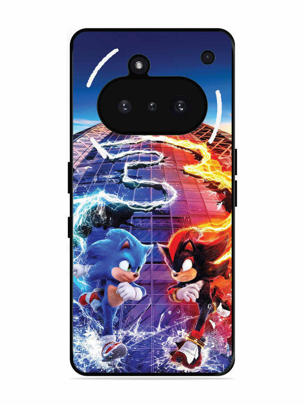 Nothing Phone 3A Sonic Vs Shadow Sonic 3