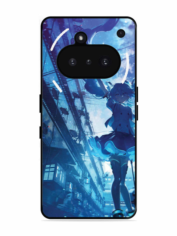 Nothing Phone 3A Hatsune Miku Anime Girl